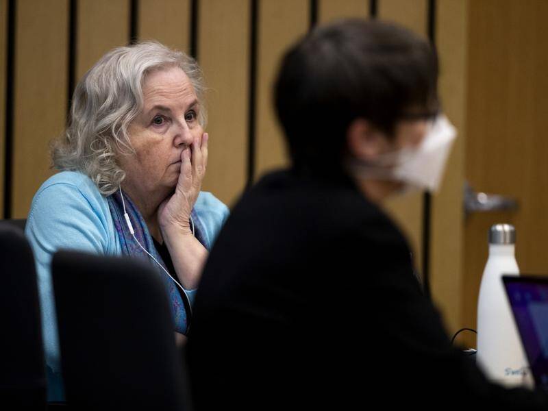 Romance writer Nancy Crampton Brophy (l) has been found guilty of killing her husband in June 2018.