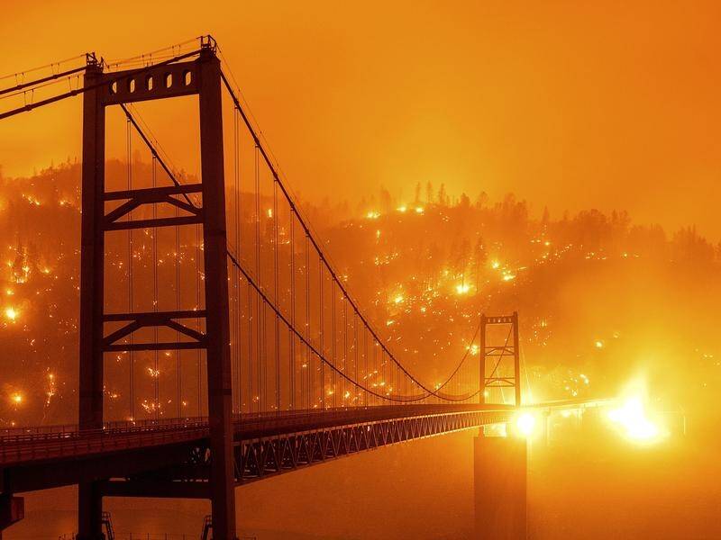 California has has suffered five of the six largest wildfires in its history this year.