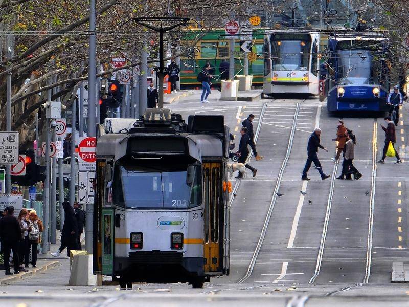 The Victorian government expects the amount of workers coming into Melbourne's CDB will increase.