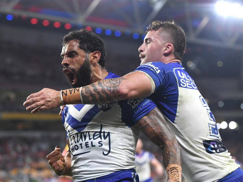 Josh Addo-Carr (l) will have a point to prove against Penrith after his Origin omission.
