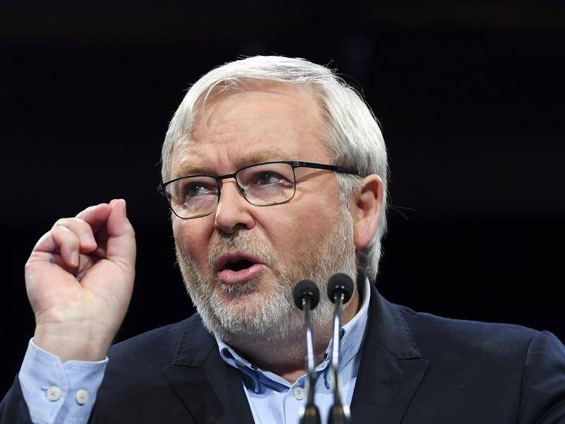 Former Labor prime minister Kevin Rudd will be Australia's next ambassador to the United States. (Lukas Coch/AAP PHOTOS)