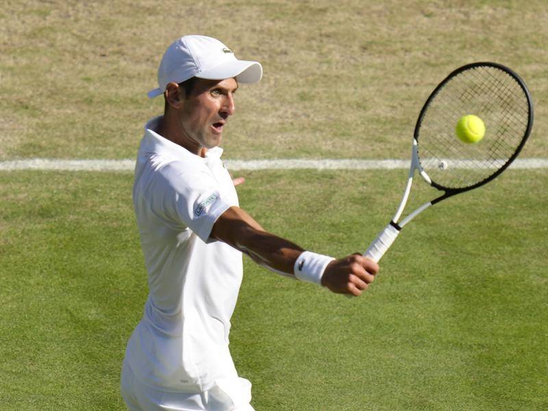 Defending champ Novak Djokovic has booked a dream Wimbledon final showdown with Aussie Nick Kyrgios.