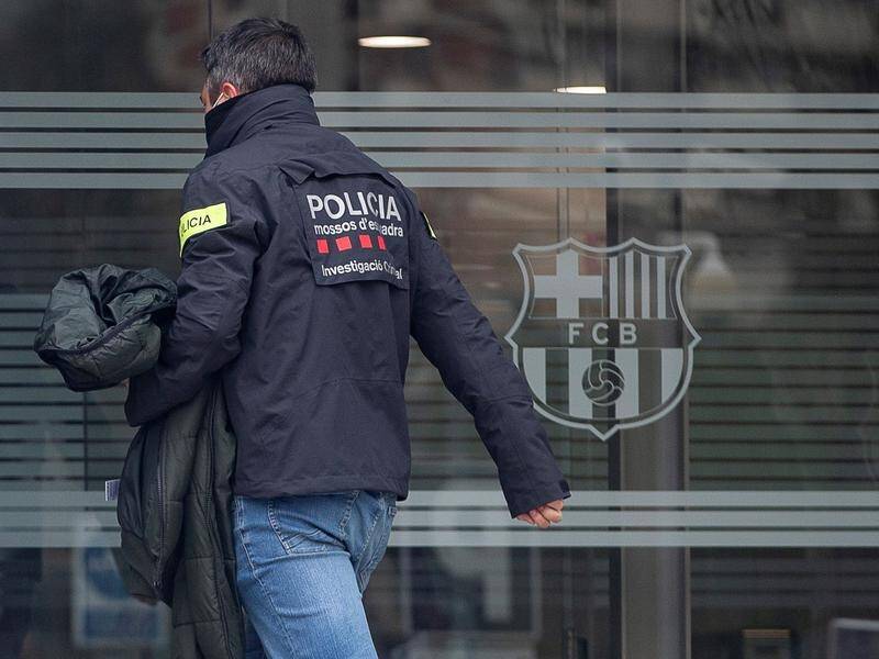 Former Barcelona president Josep Maria Bartomeu has been freed from custody after a night in jail.
