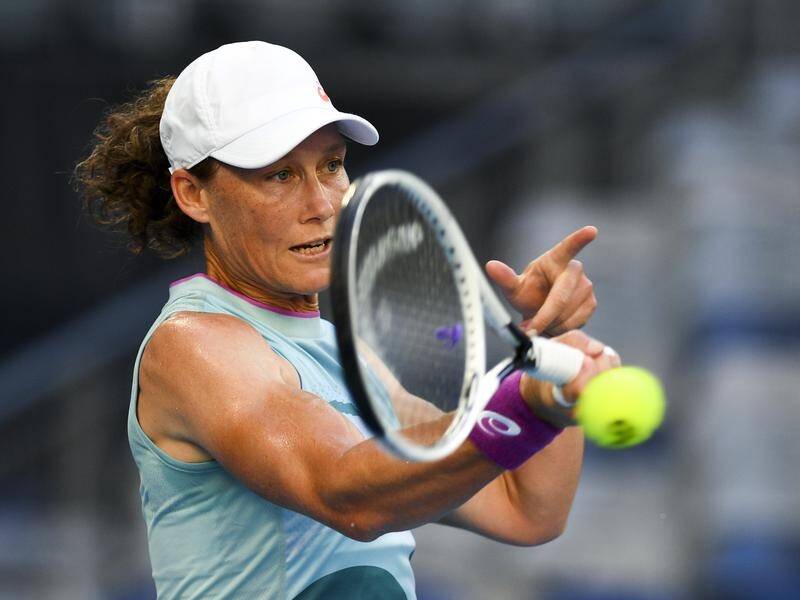 Sam Stosur has made a shock comeback to tennis singles action in Strasbourg.