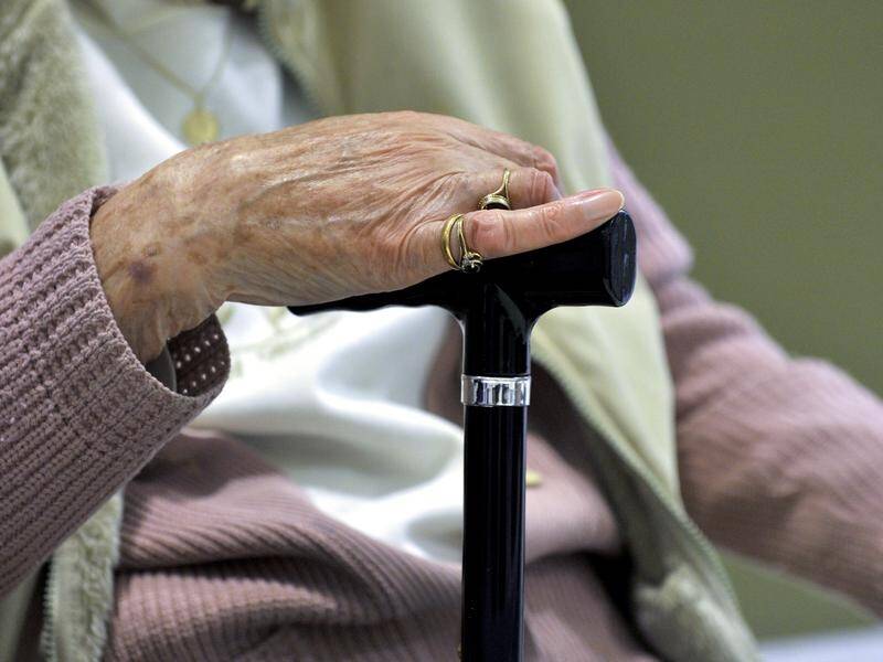 The number of Australians eligible for aged care is to rise to 5.65 million over the next decade. (Alan Porritt/AAP PHOTOS)