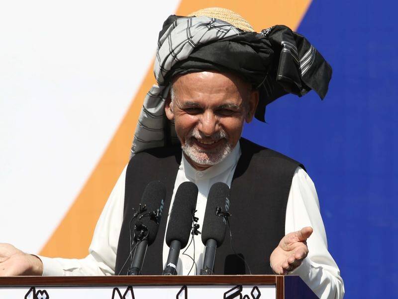 Afghan President-elect Ashraf Ghani is continuing talks with rival Abdullah Abdullah.