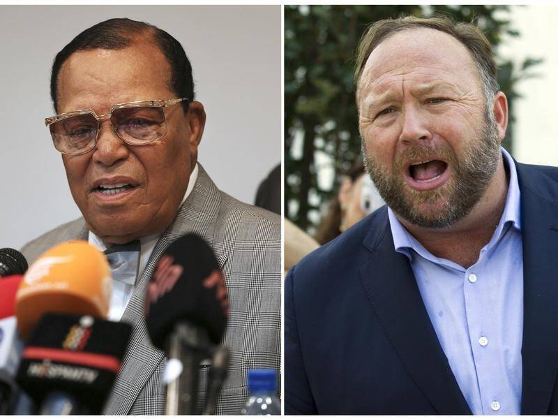 Nation of Islam's Louis Farrakhan and conspiracy theorist Alex Jones have been banned by Facebook.
