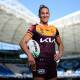 Brisbane and Australia captain Ali Brigginshaw wants the 2023 NRLW expanded to at least 14 rounds. (Dan Himbrechts/AAP PHOTOS)