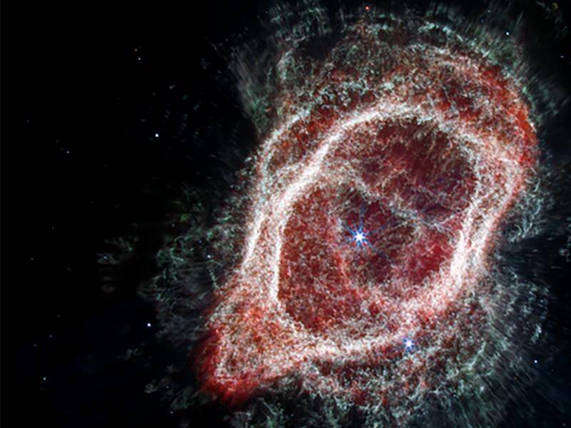 Australian astronomers are part of an international team studying how a nebula was formed. (PR HANDOUT IMAGE PHOTO)