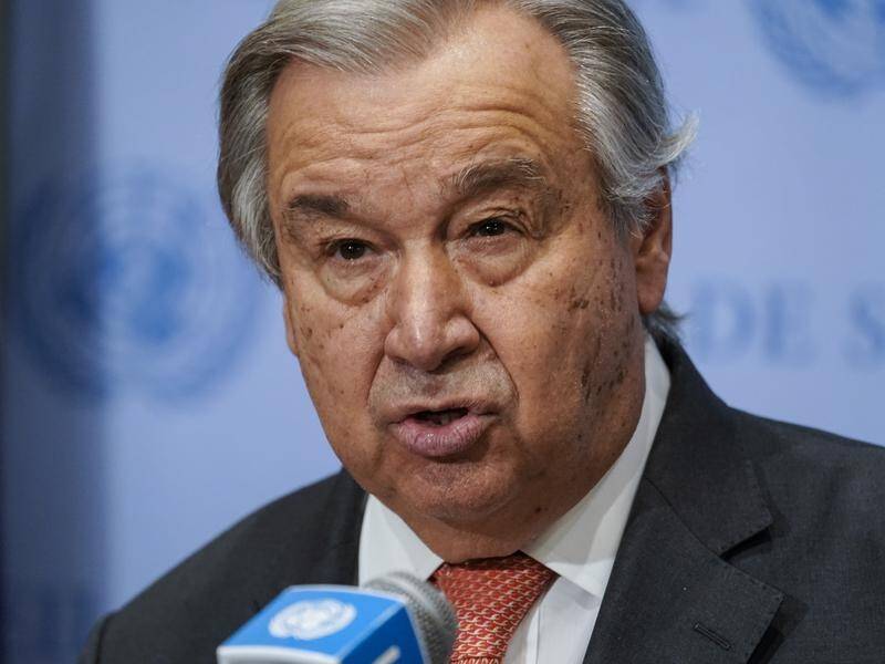 UN chief Antonio Guterres has branded Australia a "holdout" for its inaction on climate change.