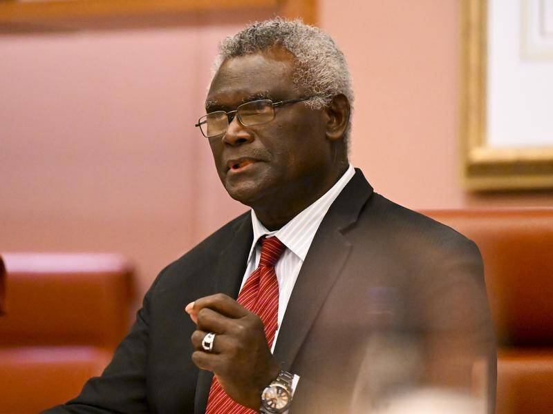 A security expert says Solomon Islands leader Manasseh Sogavare is ultimately reliant on Beijing. (Lukas Coch/AAP PHOTOS)