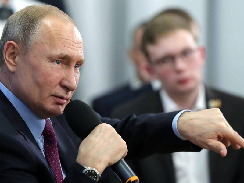 Russian President Vladimir Putin remains tight-lipped about his future political plans.