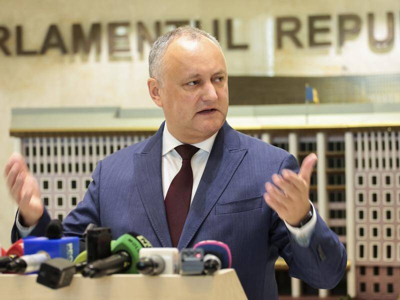Former Moldovan president Igor Dodon has reportedly been detained in the country by authorities.