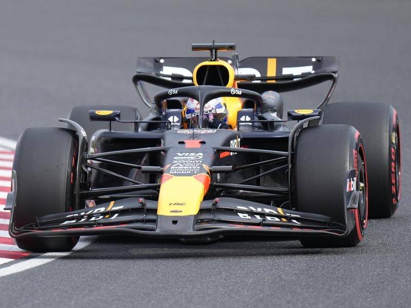 Red Bull driver Max Verstappen has claimed pole position at the Japanese Formula One Grand Prix. (AP PHOTO)