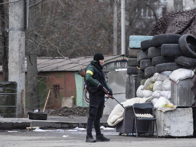 Frequent shelling has been heard from the centre of the Ukrainian capital Kyiv.