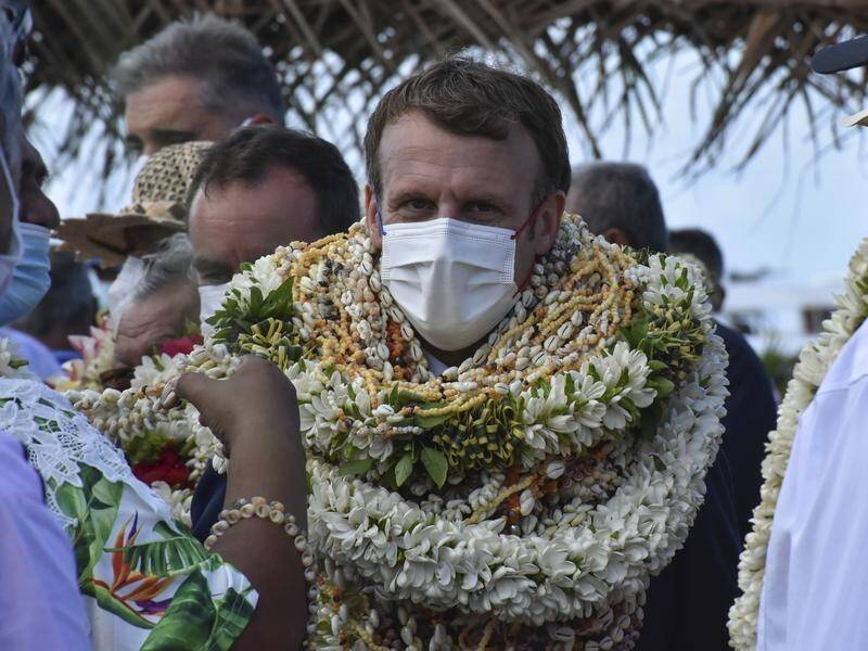 Emmanuel Macron has flagged better compensation for victims of French nuclear tests in the Pacific.
