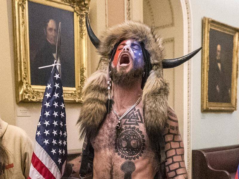 "QAnon Shaman" Jacob Chansley has pleaded guilty after breaking into the US Capitol on January 6.