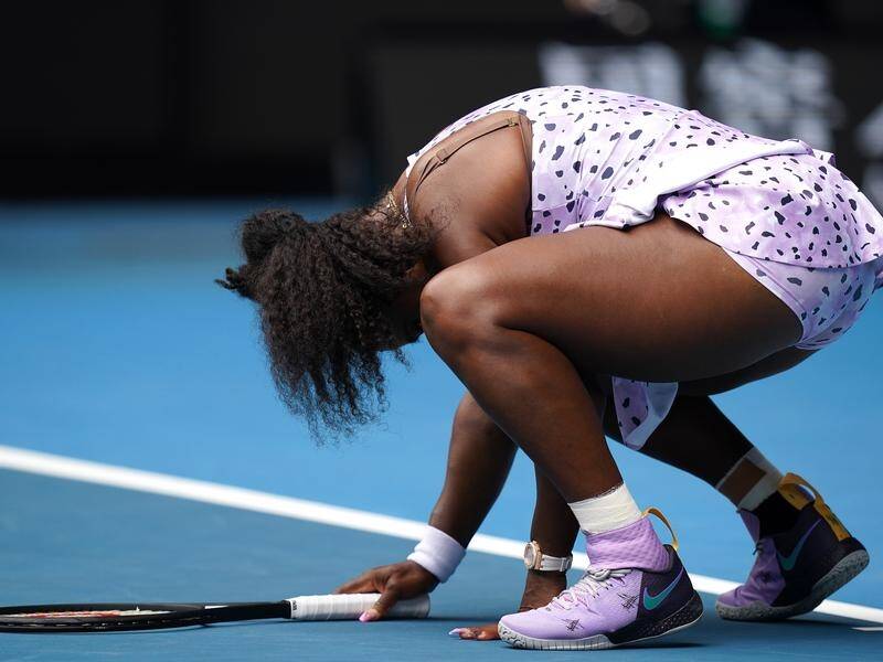 Serena Williams was eliminated at the Australian Open by Wang Qiang