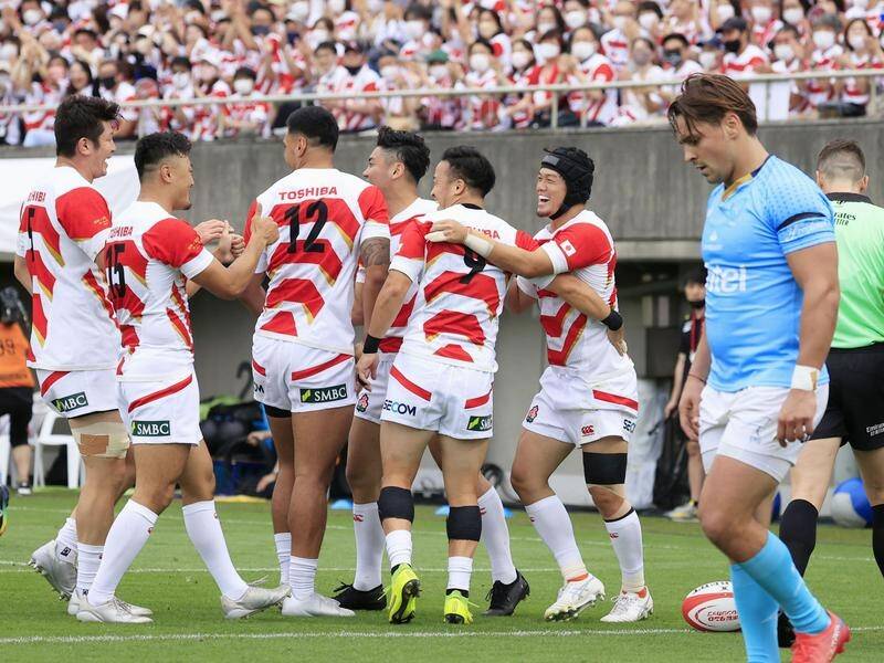 Japan thrashed Uruguay 43-7 in the second Test, following on from their easy first win in Tokyo.