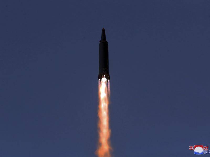 North Korea has fired two ballistic missiles off its east coast.