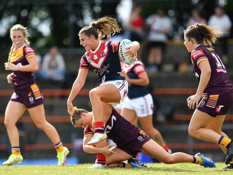 Roosters centre Jessica Sergis is looking forward to facing her former team in the NRLW decider.