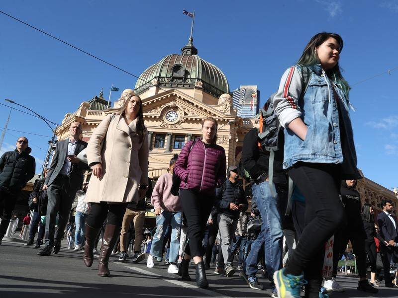 Melbourne has topped the charts for the fastest growing population in the country, ABS data shows. (David Crosling/AAP PHOTOS)