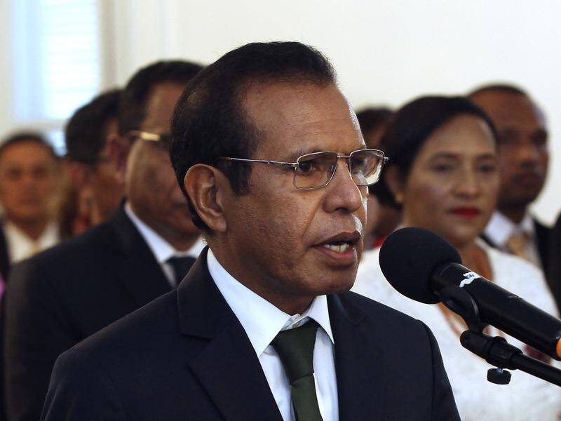East Timorese PM Taur Matan Ruak has resigned after the country's ruling coalition collapsed.