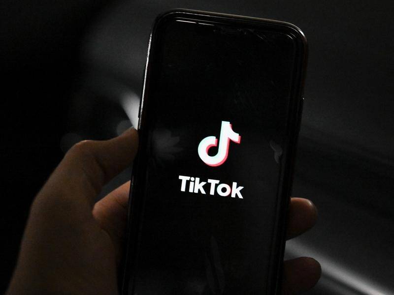 Chinese-owned TikTok was banned from use on Australian government-issued devices in April (Morgan Hancock/AAP PHOTOS)