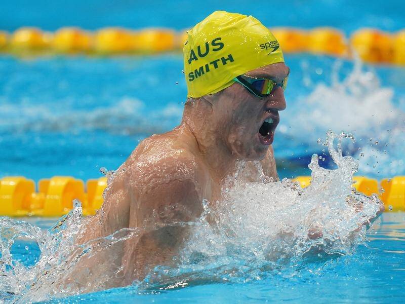 Brendon Smith has qualified fastest for the men's 400-metre individual medley at the Tokyo Olympics.