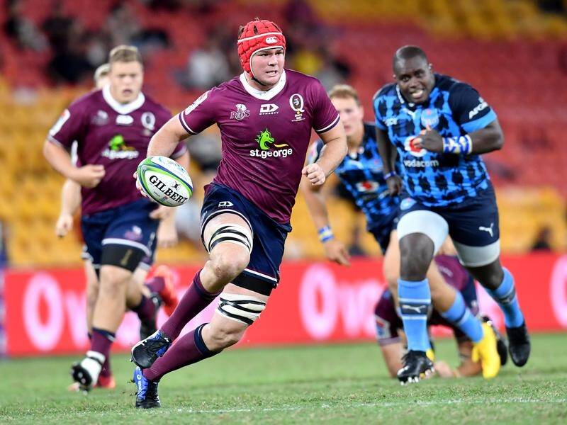 Queensland loose forward Harry Wilson auditions for a Wallabies berth when Super Rugby AU launches.