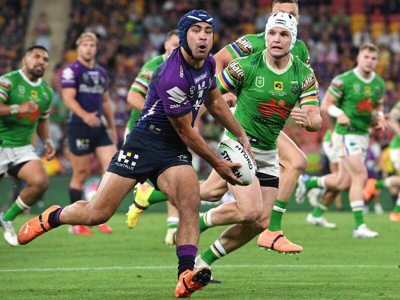 Jahrome Hughes is ready for added responsibility as Melbourne start NRL life without Cameron Smith.