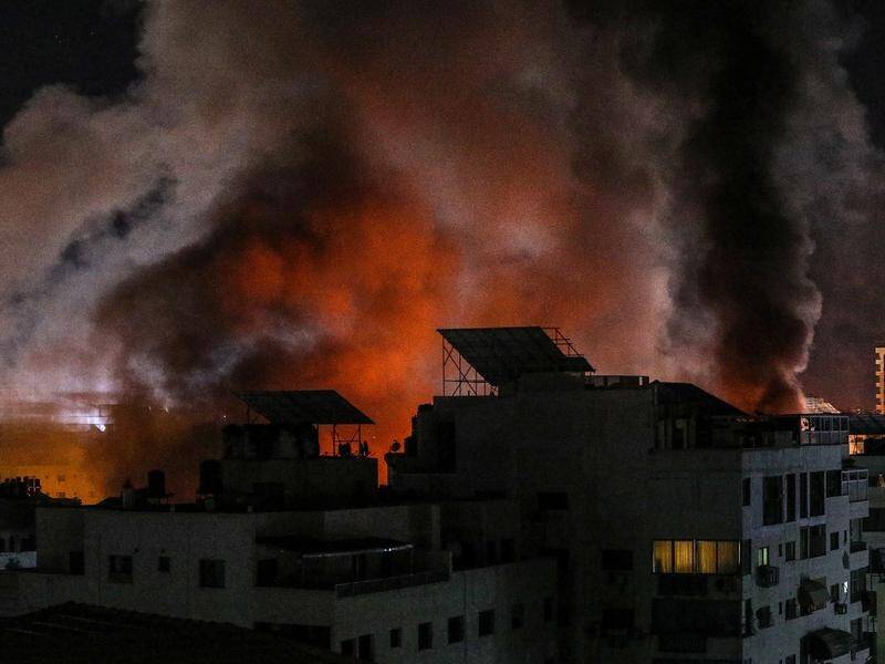 Israel continues to strike Gaza City as US President Joe Biden says he supports a ceasefire.
