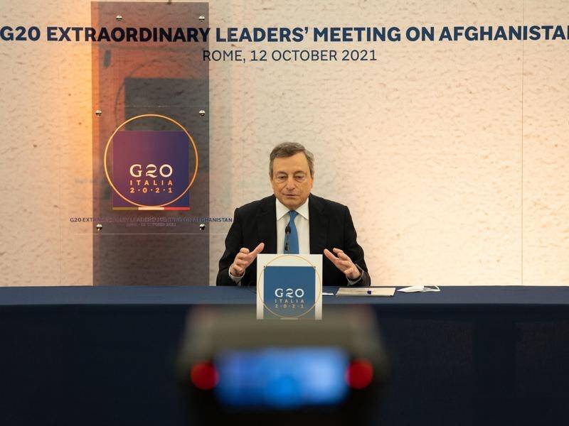 Italian Prime Minister Mario Draghi called a G20 summit to address the situation in Afghanistan.