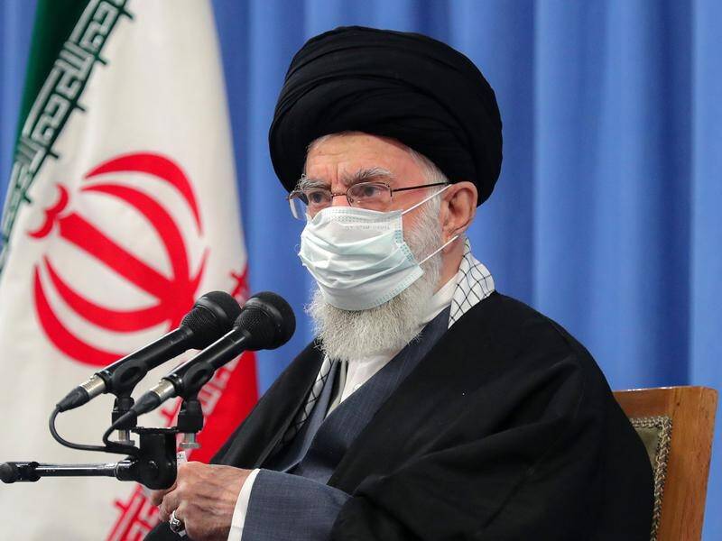 Ayatollah Ali Khamenei accuses the US and Europe of using "unjust language against Iran".