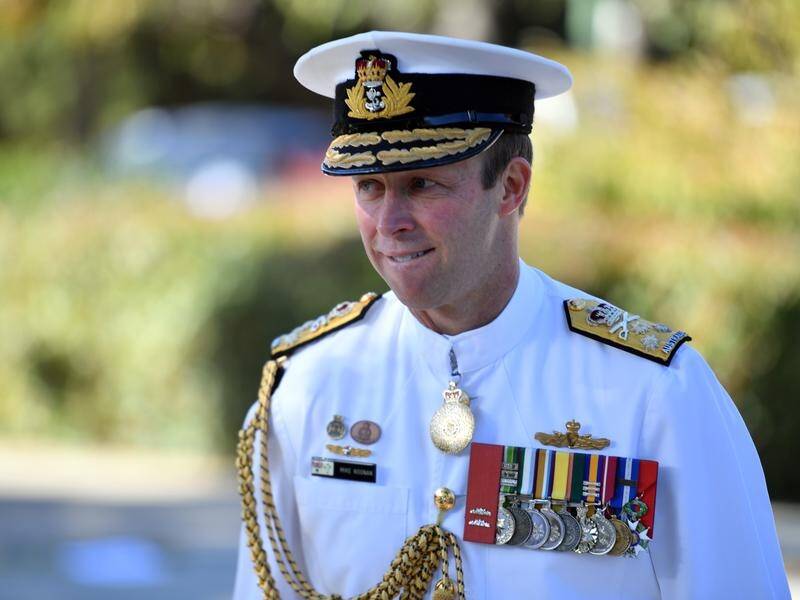Former Chief of Navy Michael Noonan is under fire for taking his girlfriend on a submarine ride. (Mick Tsikas/AAP PHOTOS)