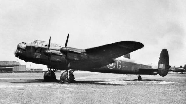 Lancaster Aircraft G for George of No. 460 Squadron RAAF. Picture: Australian War Memorial 
