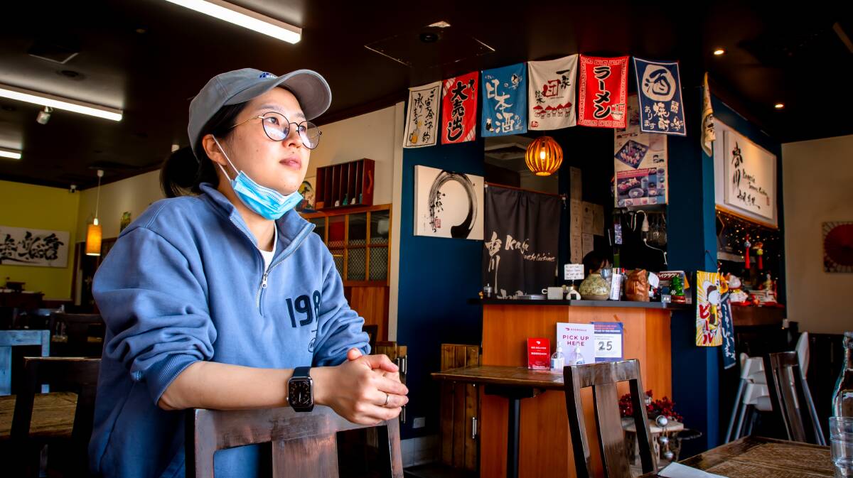 Kagawa Japanese Cuisine owner Bing Zhang. Picture by Elesa Kurtz
