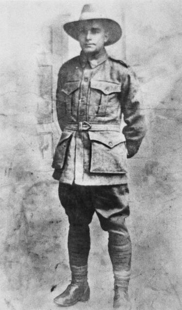 Megan Cope's great-great uncle, Private Richard Martin who was killed during the First World War.