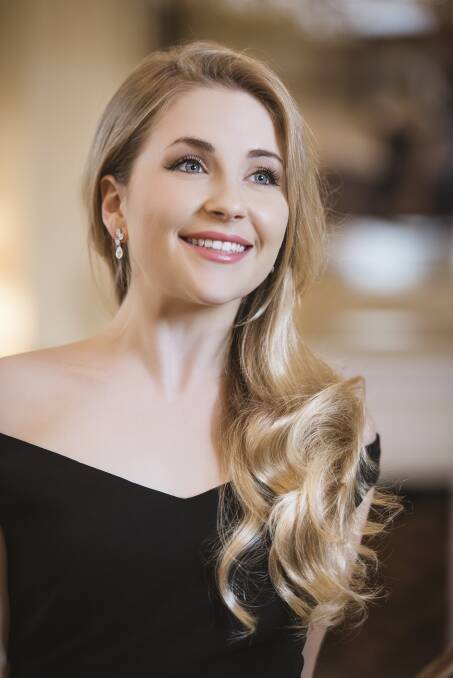 Soprano, Alexandra Oomens, one of the soloists in The Creation. Picture: Julie Ewing