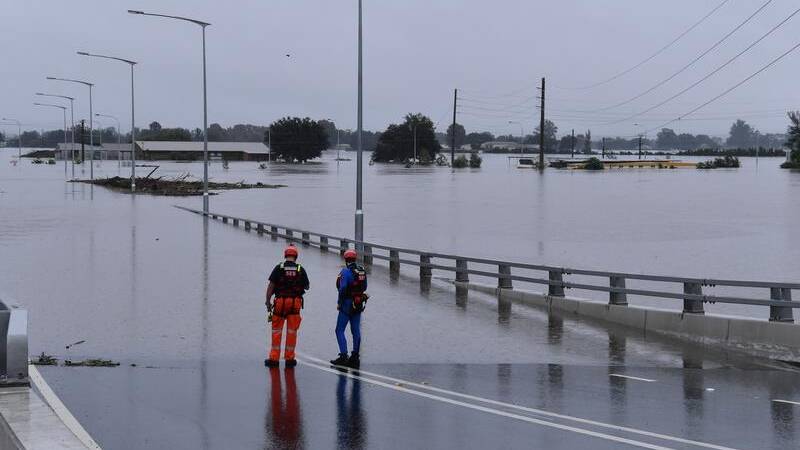 Parts of NSW could see flooding similar to levels in March. Picture: AAP