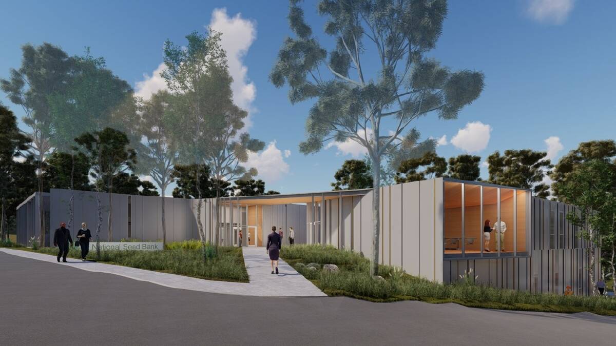 Architects' impression of new National Seed Bank.