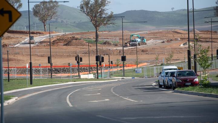 WorkSafe has closed a construction site in Ginninderry. Picture: Karleen Minney