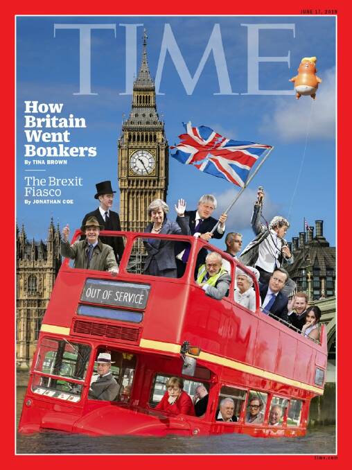 Cover of Time magazine.