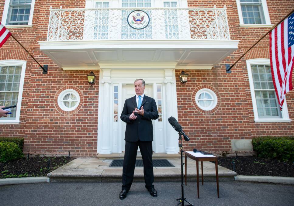 The US Ambassador Arthur B. Culvahouse. Picture: US State Department