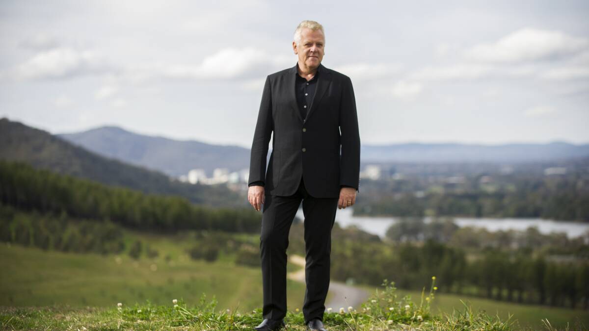 Peter Coleman-Wright at the National Arboretum. Picture by Rohan Thomson