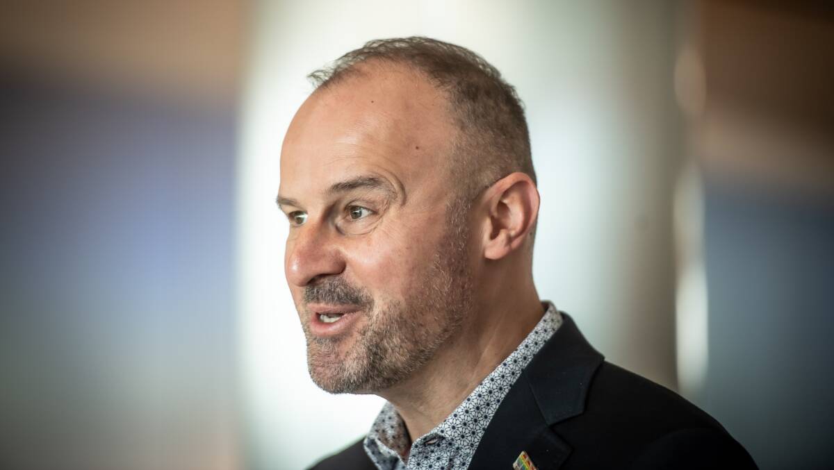 ACT Chief Minister Andrew Barr is glad the Commonwealth "has begun to recognise how important Canberra is for our region". Picture: Karleen Minney