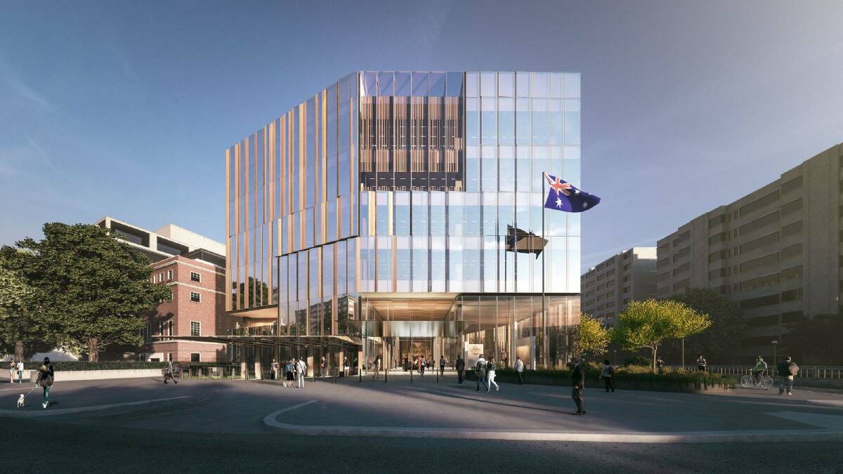 The new Australian embassy in Washington. Picture: Bates Smart architects