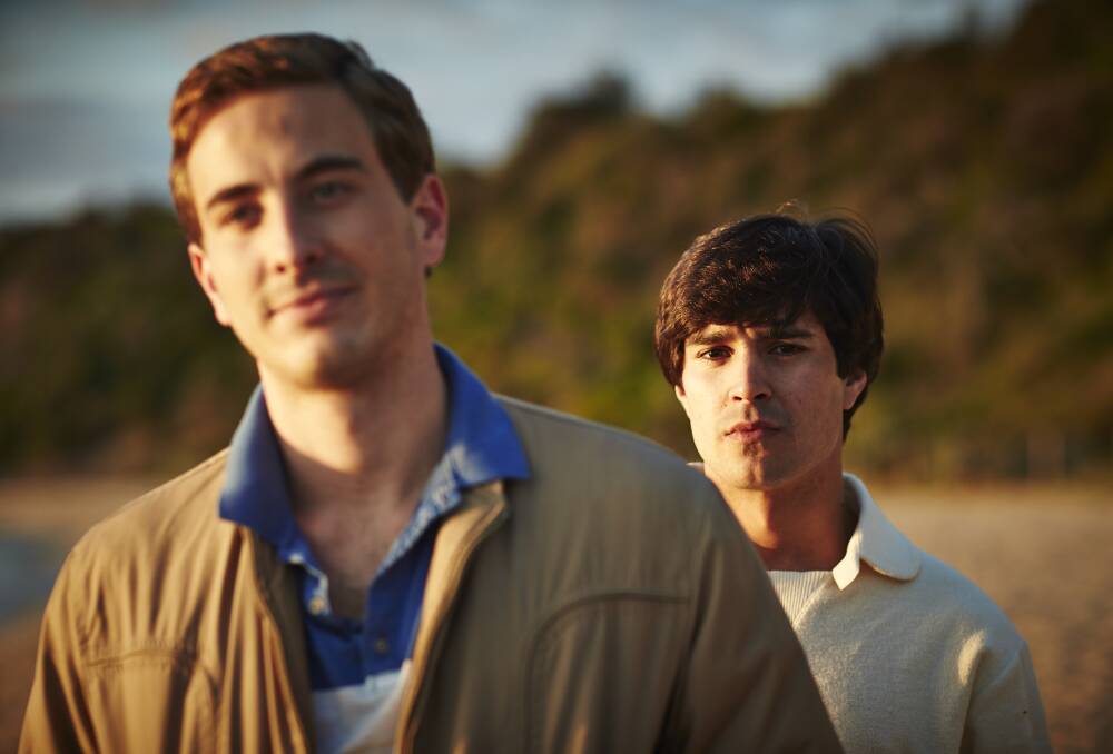 Ryan Corr and Craig Stott in a still from Holding the Man. Picture: Supplied