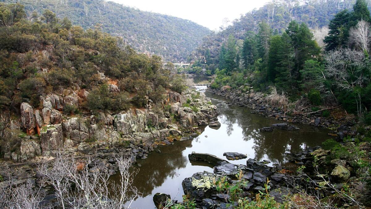 Cataract Gorge: The scene of my most recent indignity. Picture: Shutterstock