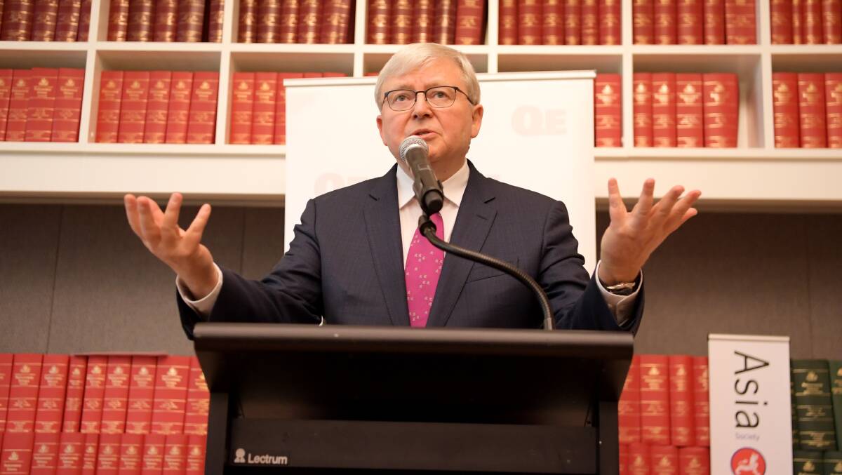 Kevin Rudd, in particular, is undertaking an active post-prime-ministership. Picture: Getty Images